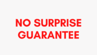 No Surpise Guarantee